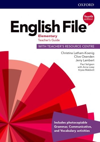 English File 4th Edition Elementary Teacher's Guide with Teacher's Resource Centre