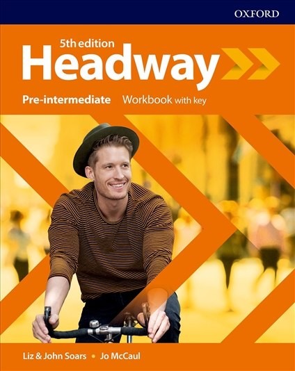 New Headway 5th Edition Pre-Intermediate Workbook with key.