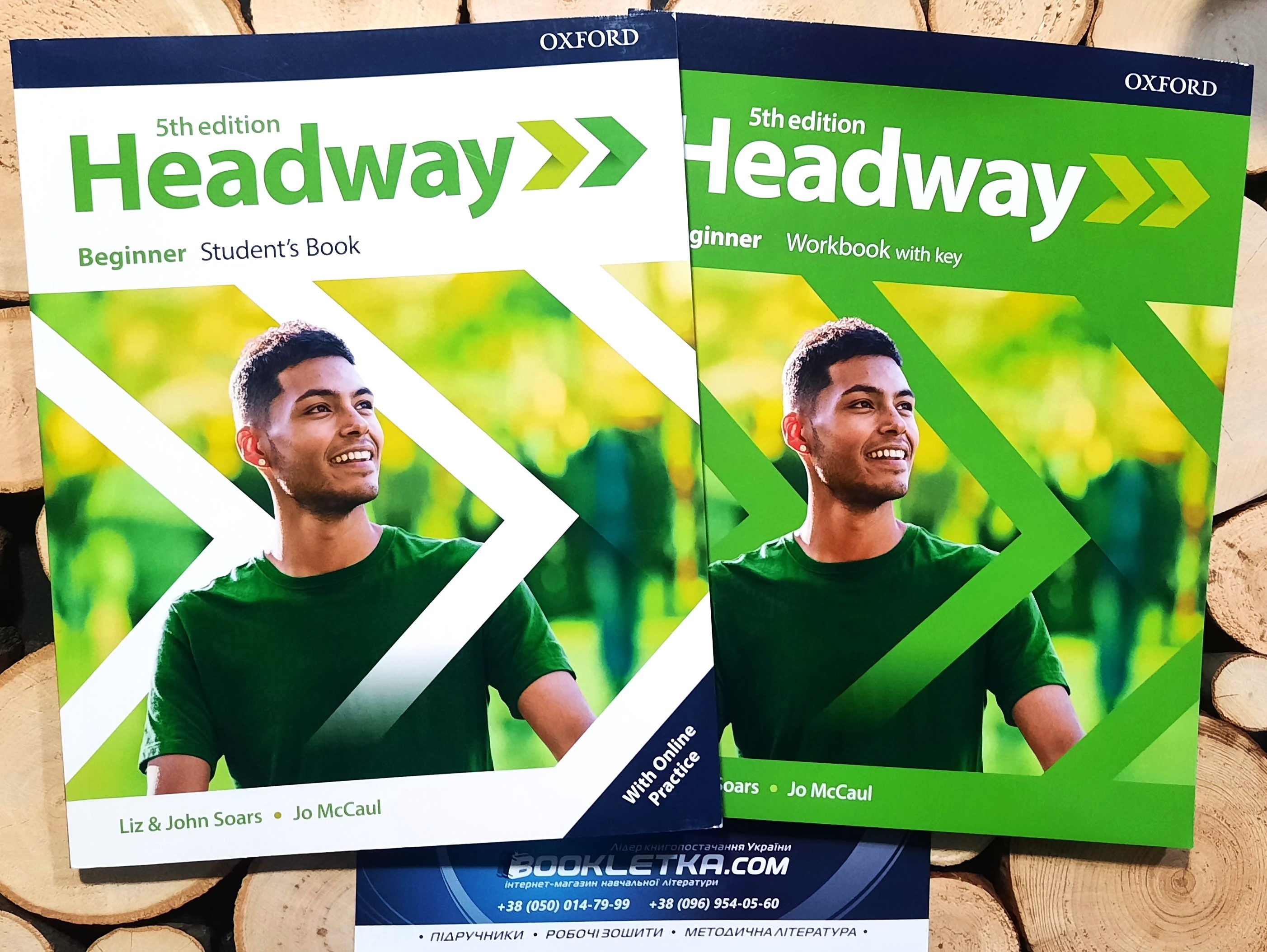 New Headway Beginner 5 видання Комплект Student's Book + Workbook Pearson Підручник + зошит