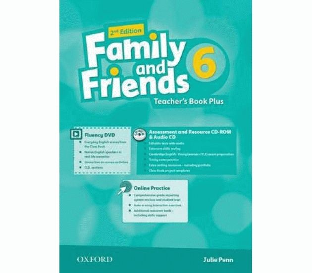 Family and Friends 6 Teacher's Book Plus Pack 2E 