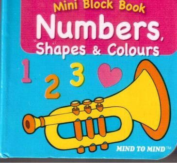 Міні-словник Numbers, shapes & colours