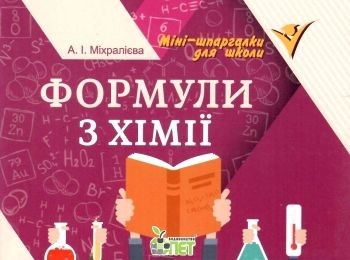 Формули з хімії Міні-шпаргалки для школи