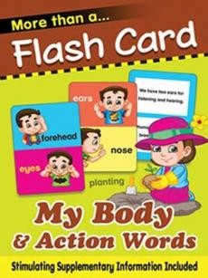 Флеш-картки My body and action words