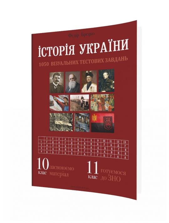 Історія України 10 клас Візуальні тестові завдання