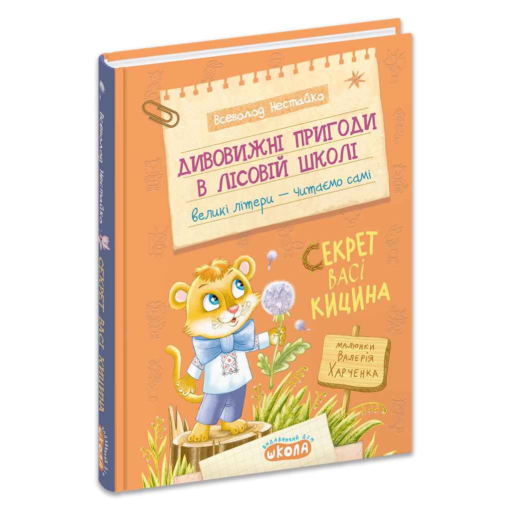 Дивовижні пригоди в лісовій школі Секрет Васі Кицина Книга 3
