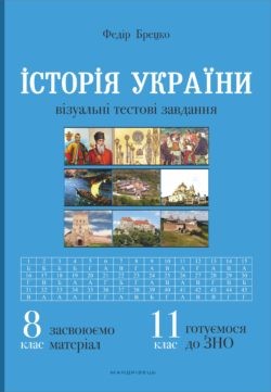 Історія України Візуальні тестові завдання 8 клас