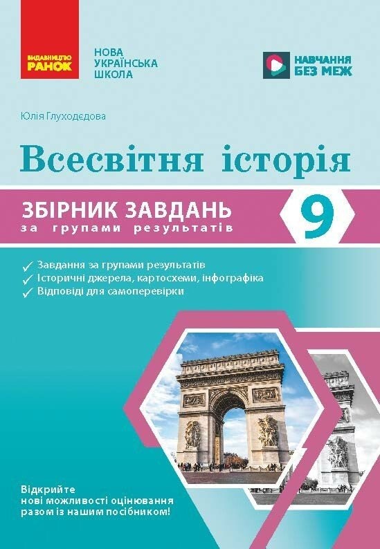Всесвітня історія 9 клас Збірник завдань за групами результатів НУШ