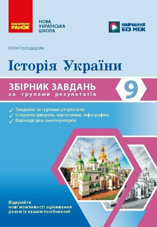 Історія України 9 клас Збірник завдань за групами результатів НУШ