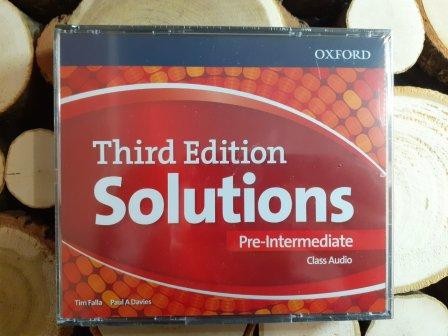 Solutions Pre-Intermediate Class Audio CDs (4 Discs) 3rd edition