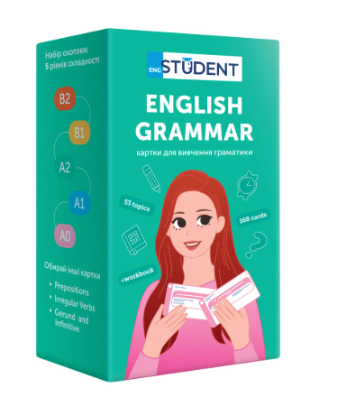 Картки English Grammar 168 карток English Student