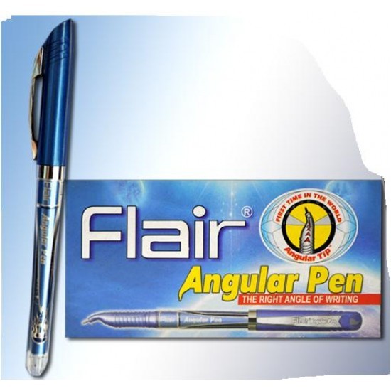 Ручка для шульги Flair Angular Pen Синя