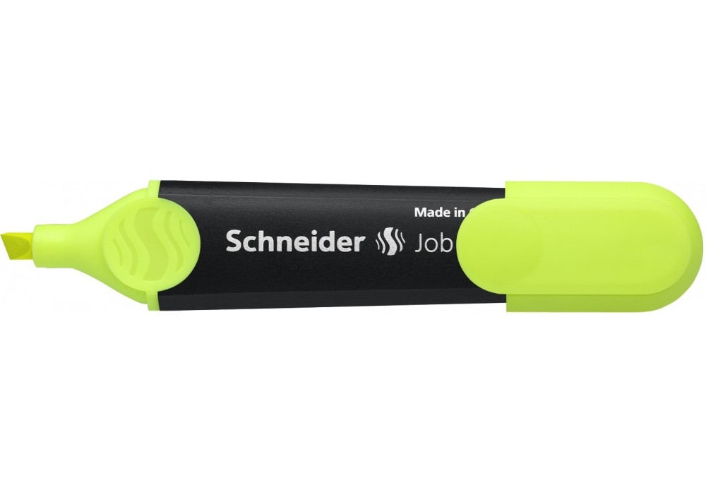 Маркер текстовий JOB Schneider жовтий