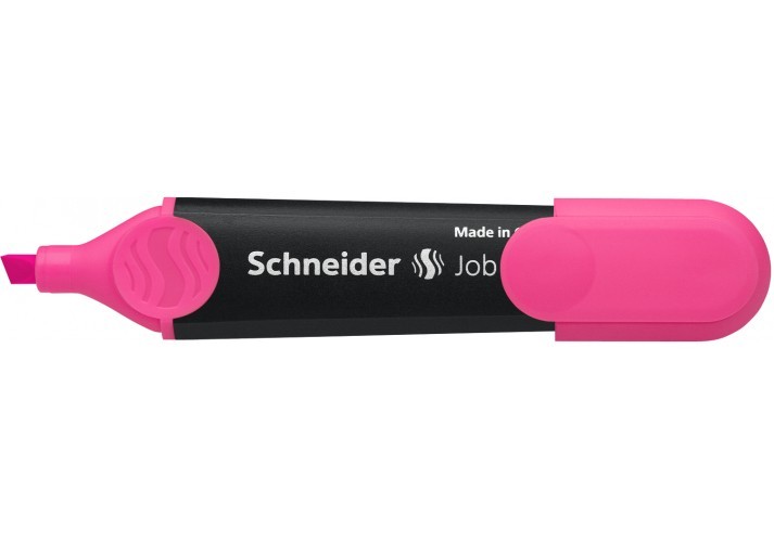 Маркер текстовий JOB Schneider рожевий