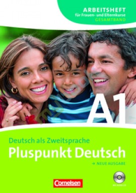 Робочий зошит Pluspunkt Deutsch A1 Arbeitsheft fur Frauen- und Elternkurse mit CD