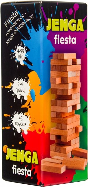 Настільна гра Strateg Jenga Fiesta