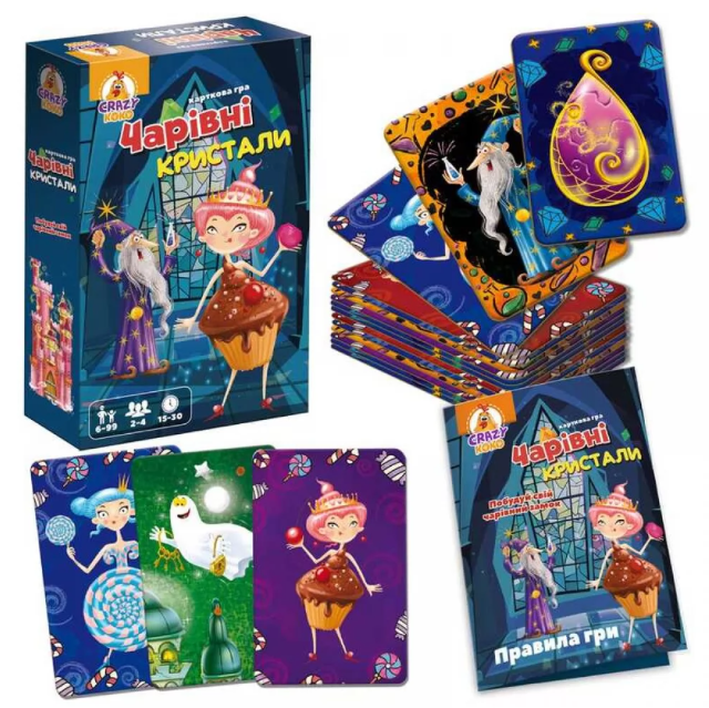 Гра настільна розважальна Чарівні кристали Vladi Toys