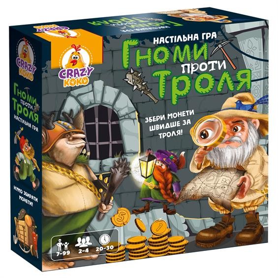 Гра настільна Гноми проти троля Vladi Toys