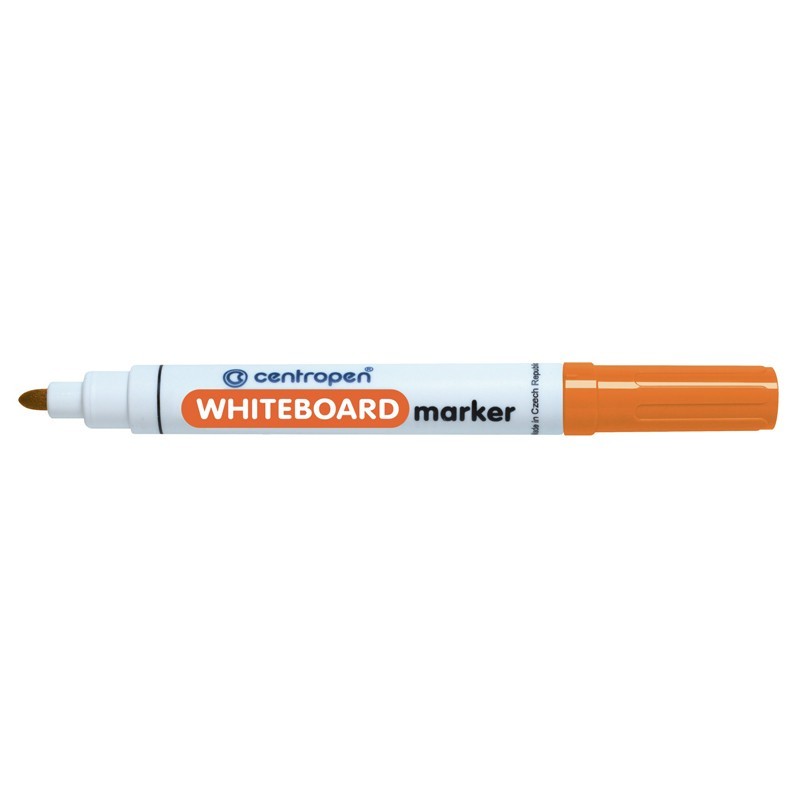 Маркер помаранчевий WhiteBoard 2,5 мм круглий Centropen