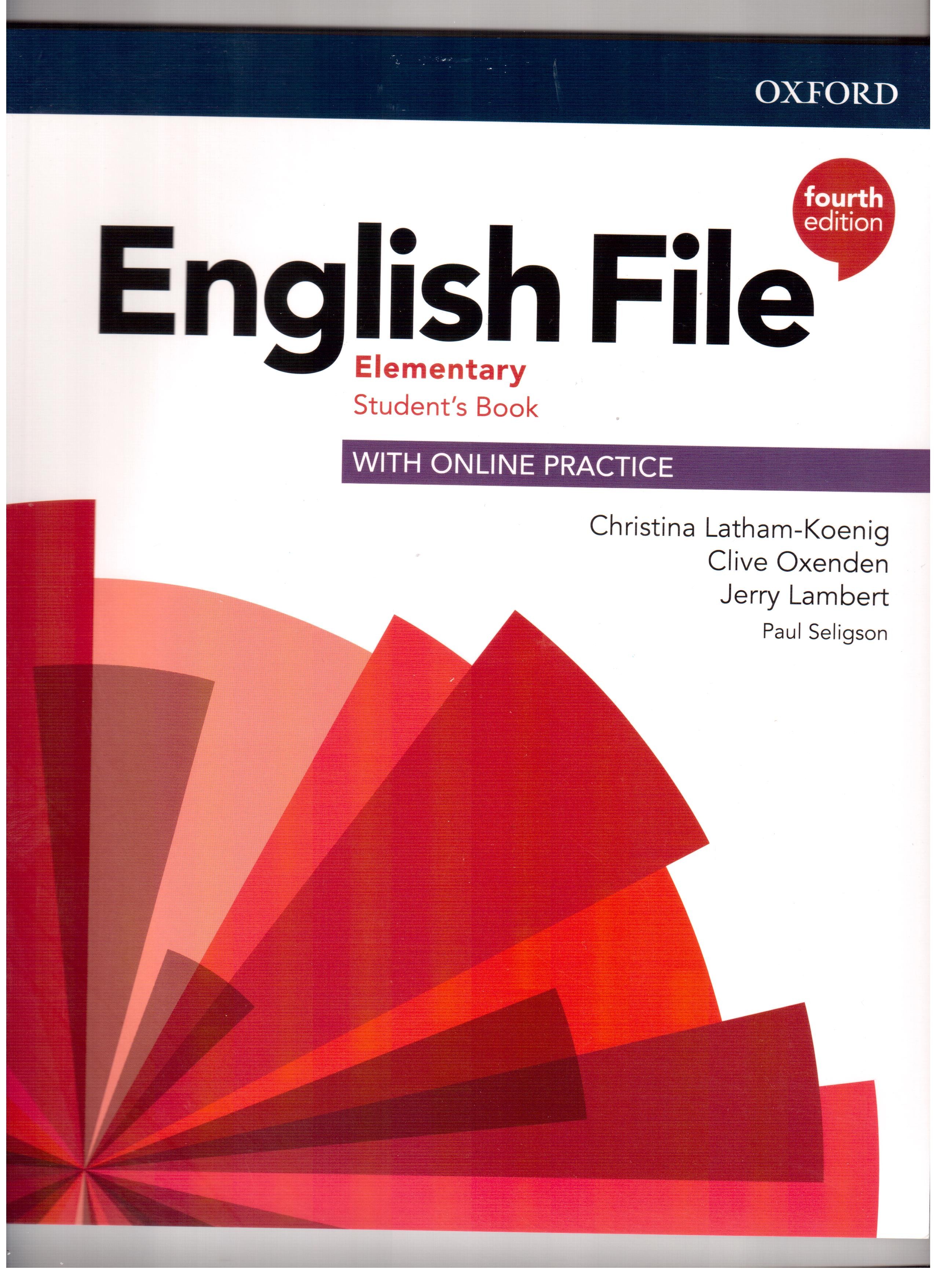 English File 4th Edition Elementary Student's Book with Online Practice