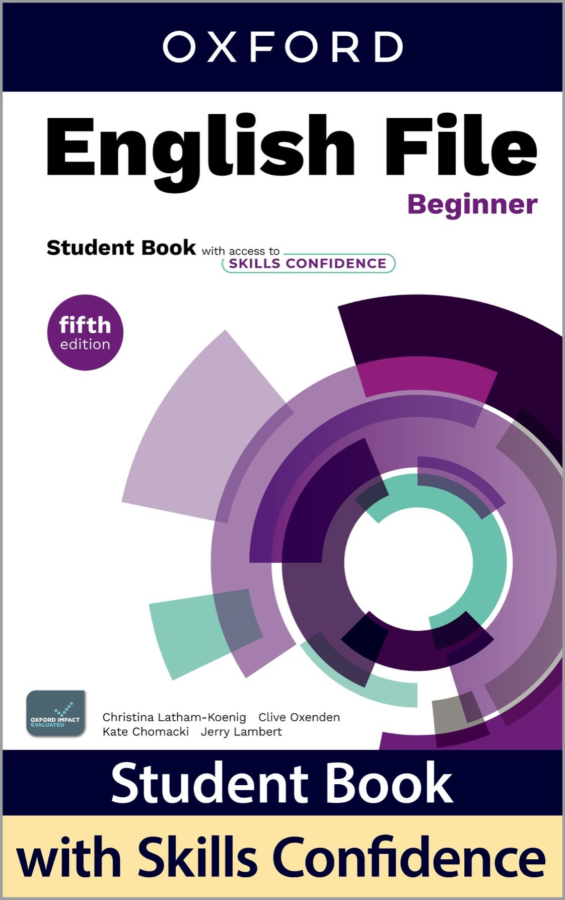 English File fifth edition Beginner Student Book with access to Skills Confidence (5 видання)