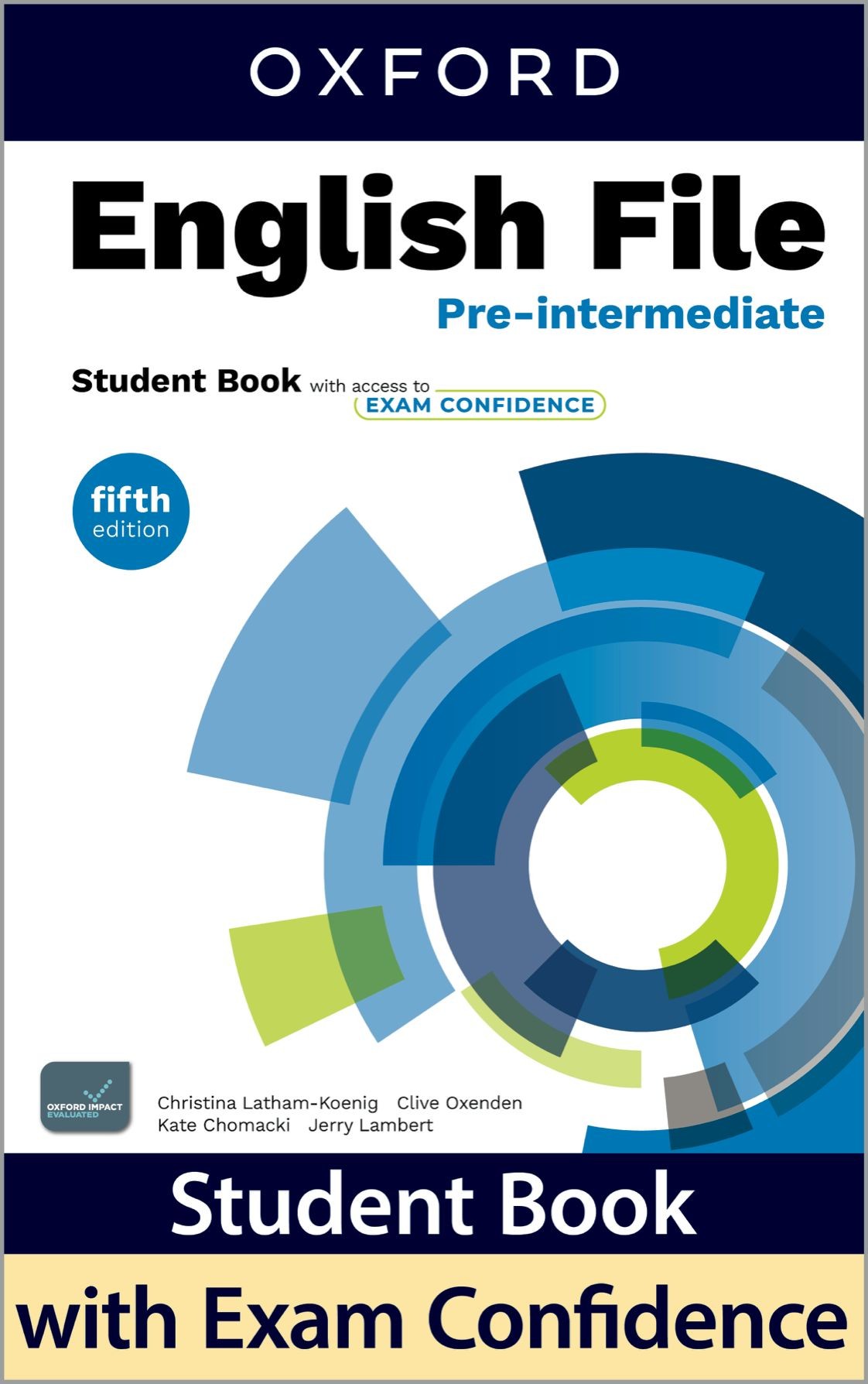 English File fifth edition Beginner Student Book with access to Skills Confidence (5 видання)