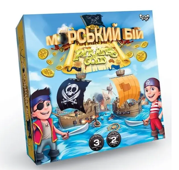 Настільна гра Морський бій Danko Toys 4823102809076