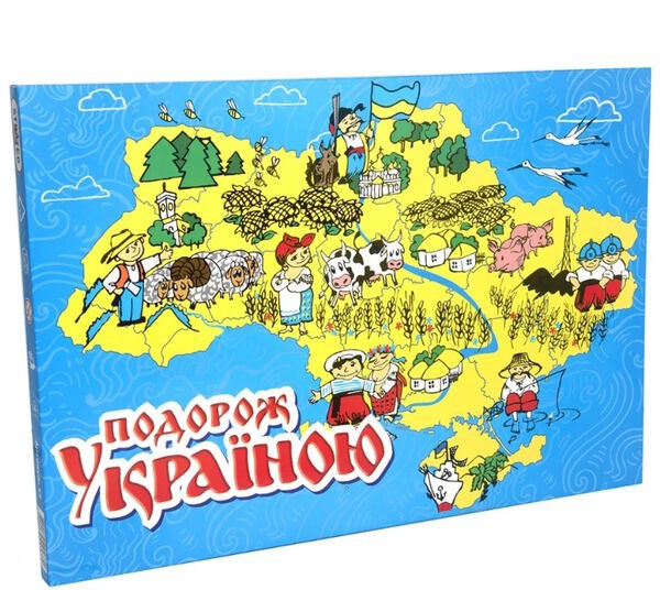 Настільна гра Подорож Україною Стратег