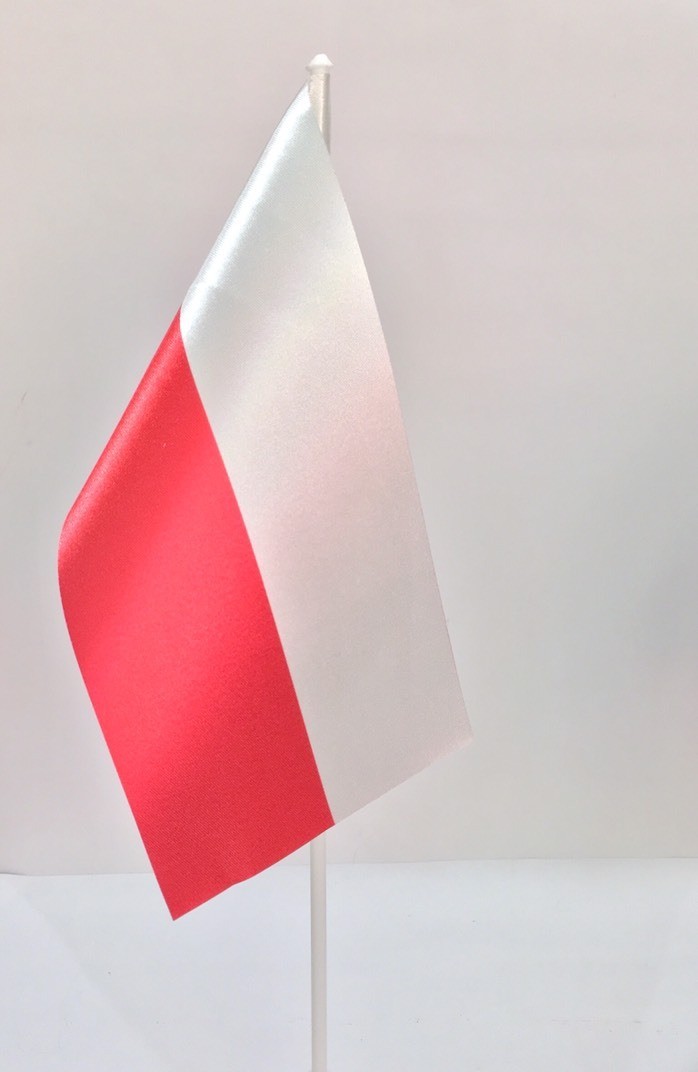 Прапор Польща 10*20 (без підставки)