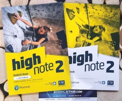 High Note 2 Student's Book + Workbook Pearson Підручник + зошит