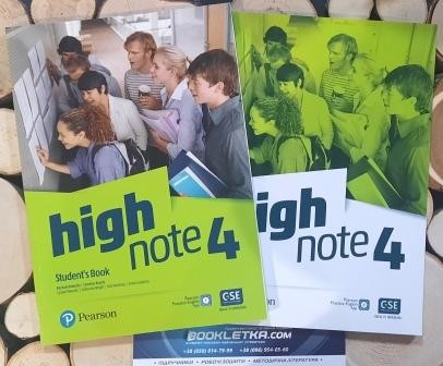 High Note 4 Student's Book + Workbook Pearson Підручник + зошит