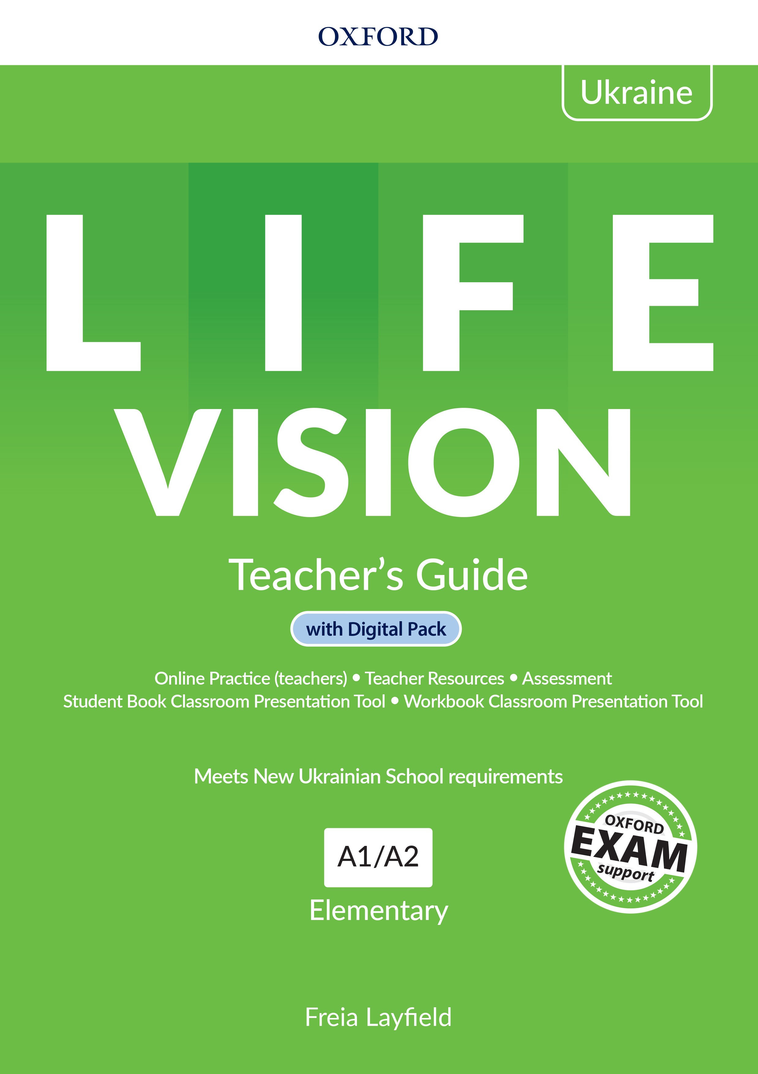 Life Vision Elementary A1-A2 Teacher`s Guide with Digital Pack for Ukraine