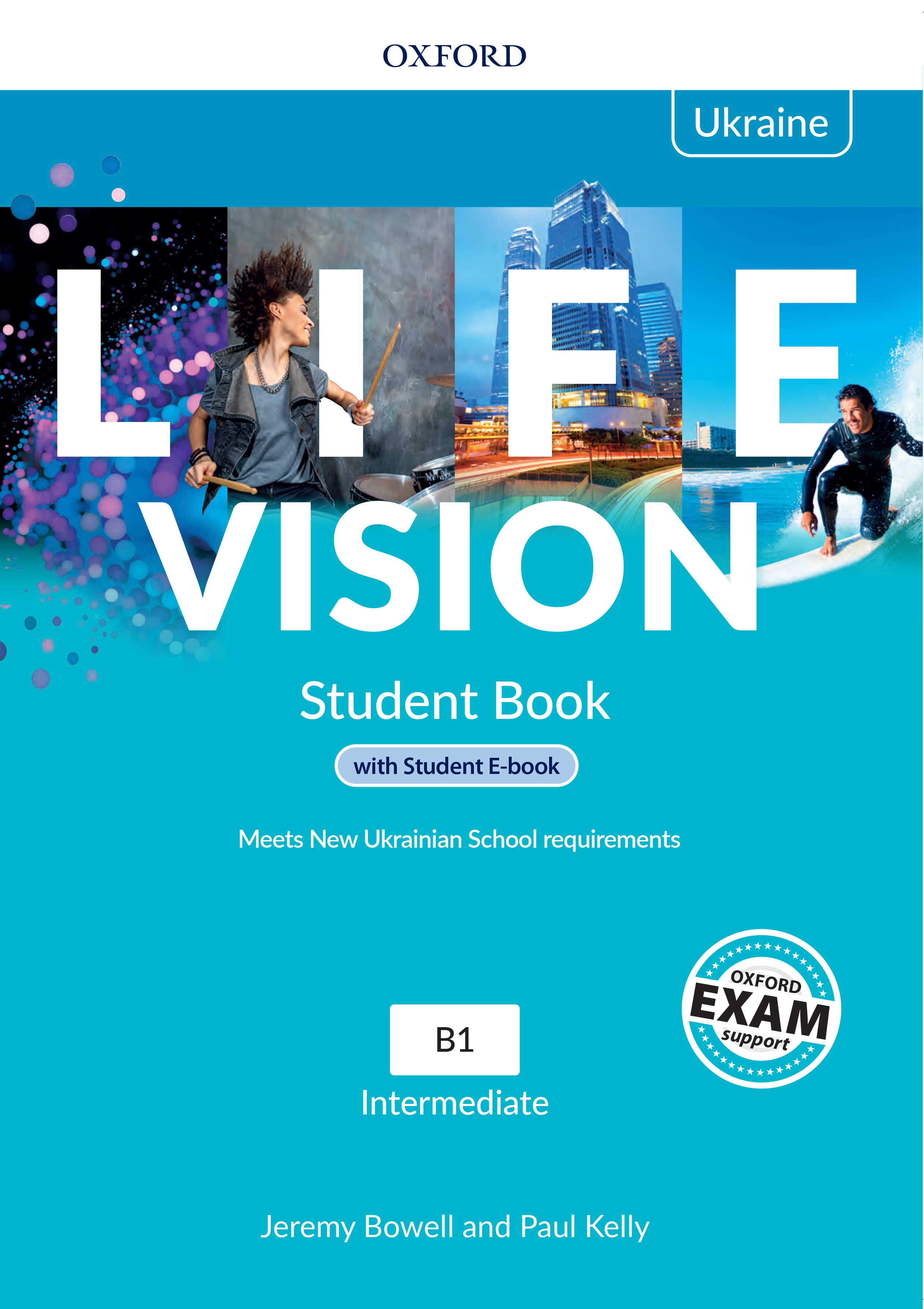 Life Vision Intermediate B1 Student Book with e-Book for Ukraine