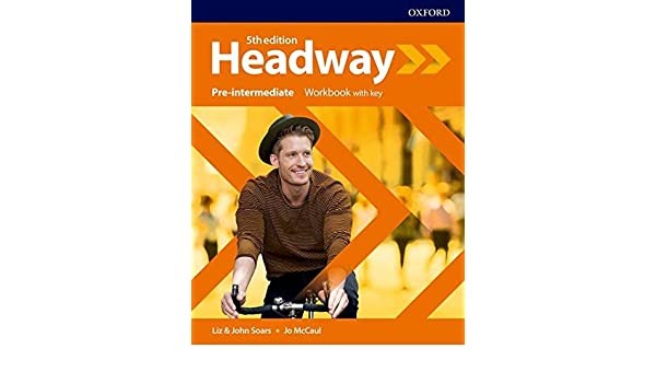 New Headway 5th Edition Pre-Intermediate Workbook with key.