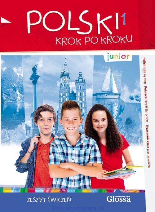 Polski, krok po kroku Junior 1 Zeszyt ćwiczeń + Mp3 CD + e-Coursebook