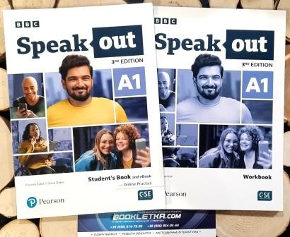 Speakout A1 Комплект Підручник + Робочий зошит 3rd edition