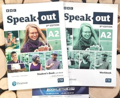 Speakout A1 Комплект Підручник + Робочий зошит 3rd edition