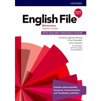 English File 4th Edition Elementary Teacher's Guide with Teacher's Resource Centre