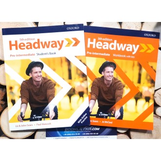 New Headway Beginner 5 видання Комплект Student's Book + Workbook Pearson Підручник + зошит