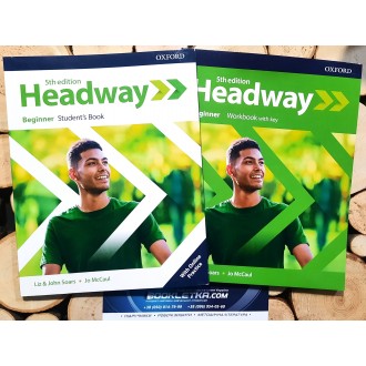 New Headway Beginner 5 видання Комплект Student's Book + Workbook Pearson Підручник + зошит