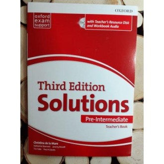 Solutions Pre-Intermediate Teacher's Book and CD-ROM 3rd edition