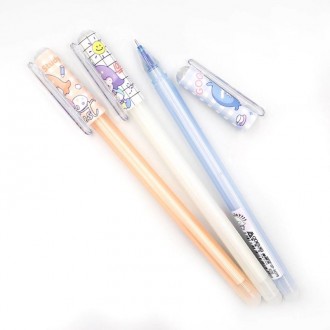 Ручка пиши-стирай 0,38 мм, мікс Girl 34279 756506 Aodemei Синя (гель)