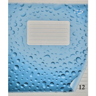 Зошит фоновий 12 лінія Бріск