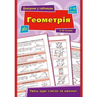 Геометрія 7–11 класи Довідник у таблицях