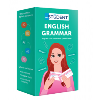 Картки English Grammar 168 карток English Student