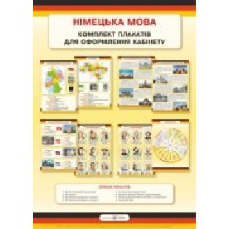 Немецкий язык Комплект плакатов для оформления кабинетов