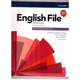 English File 4th Edition Elementary Student's Book with Online Practice