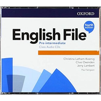 English File 4th Edition Pre-intermediate Class Audio CDs