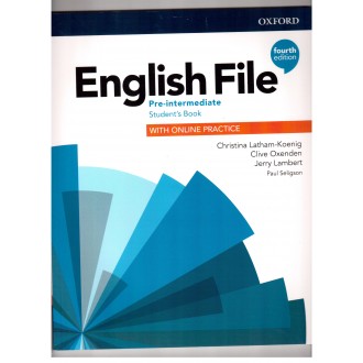 English File 4th Edition Pre-intermediate Student's Book with Online Practice