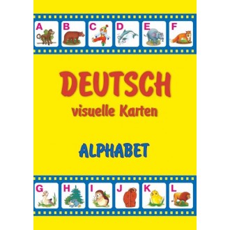 Алфавіт Набір карток німецькою мовою