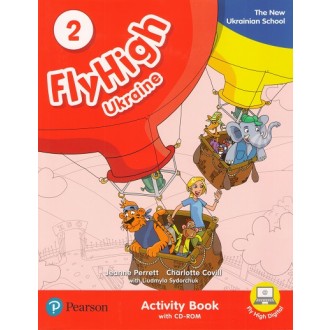 Fly High 2 Ukraine Activity Book + CD